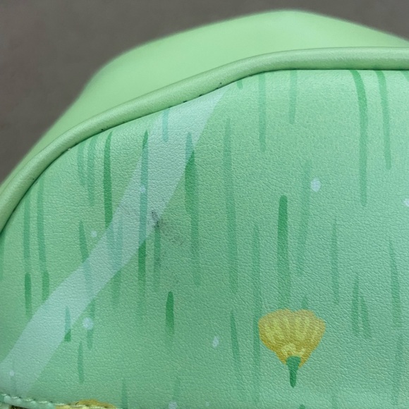 Hot topic garden ghost Green and Yellow mini Backpack - Picture 3 of 5